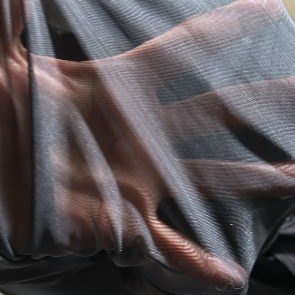 Athleta Women's Black Top Athletic Gym size M 
Oversized l - Picture 15 of 15